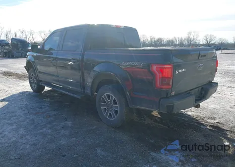 2015 Ford F-150 Lariat from USA, damaged, VIN 1FTEW1EG3FFC60124